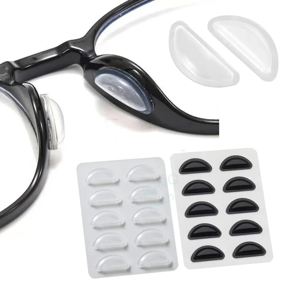 5/10 Super Non-slip Nasal Bearings Super Silicone Wall decal Soft for Glasses with Plastic Frame