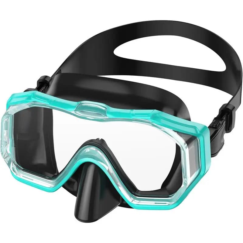WSTOO Swim Goggles with Nose Cover Unisex 5-12 Kids Adults Anti-Choking Shatter-Resistant Anti-Fog Leak-Proof Lightweight