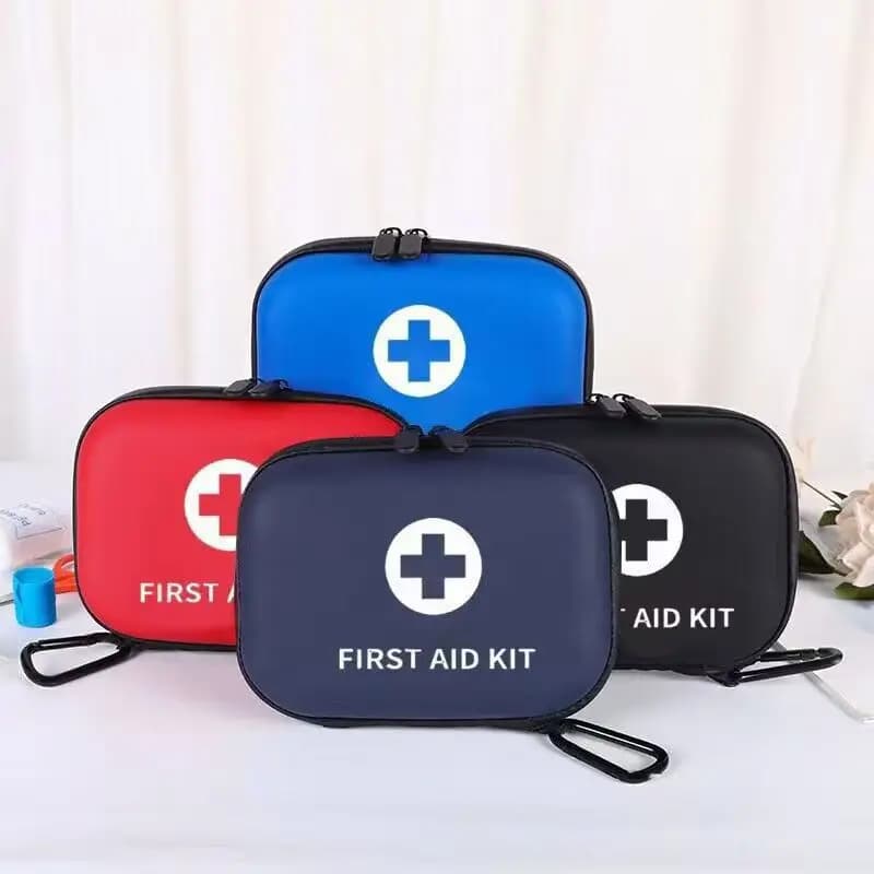 Custodia Vuota per Kit di Pronto Soccorso in EVA - Borsa Medica Portatile con Guscio Rigido per Forniture Fai-da-Te, Campeggio, Viaggi, Conservazione Domestica