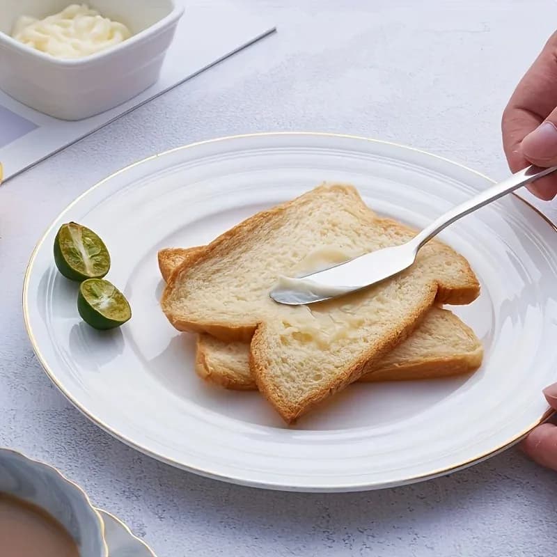 Stainless Steel Butter Knives Cheese Spreader Long Sleeve Dessert Knife Cream Jam Pane Tools for cleaning Multipurpose Kitchen Gadget