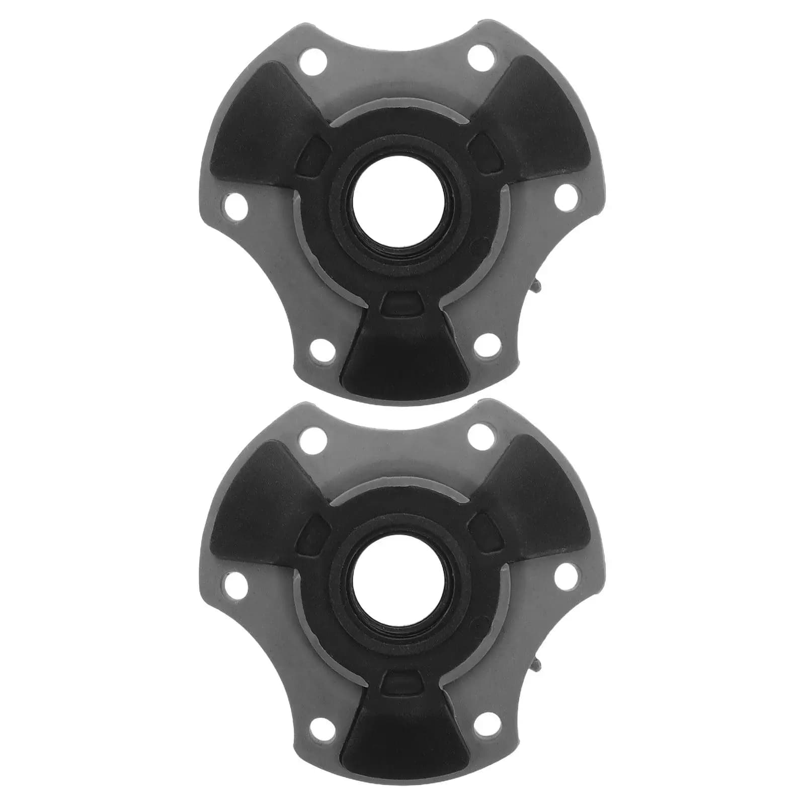 2Pcs Trekking Pole Mud Snow Basket Accessories Anti Sink Replacement Hiking Pole Parts Winter Ski Stick Outdoor Grey