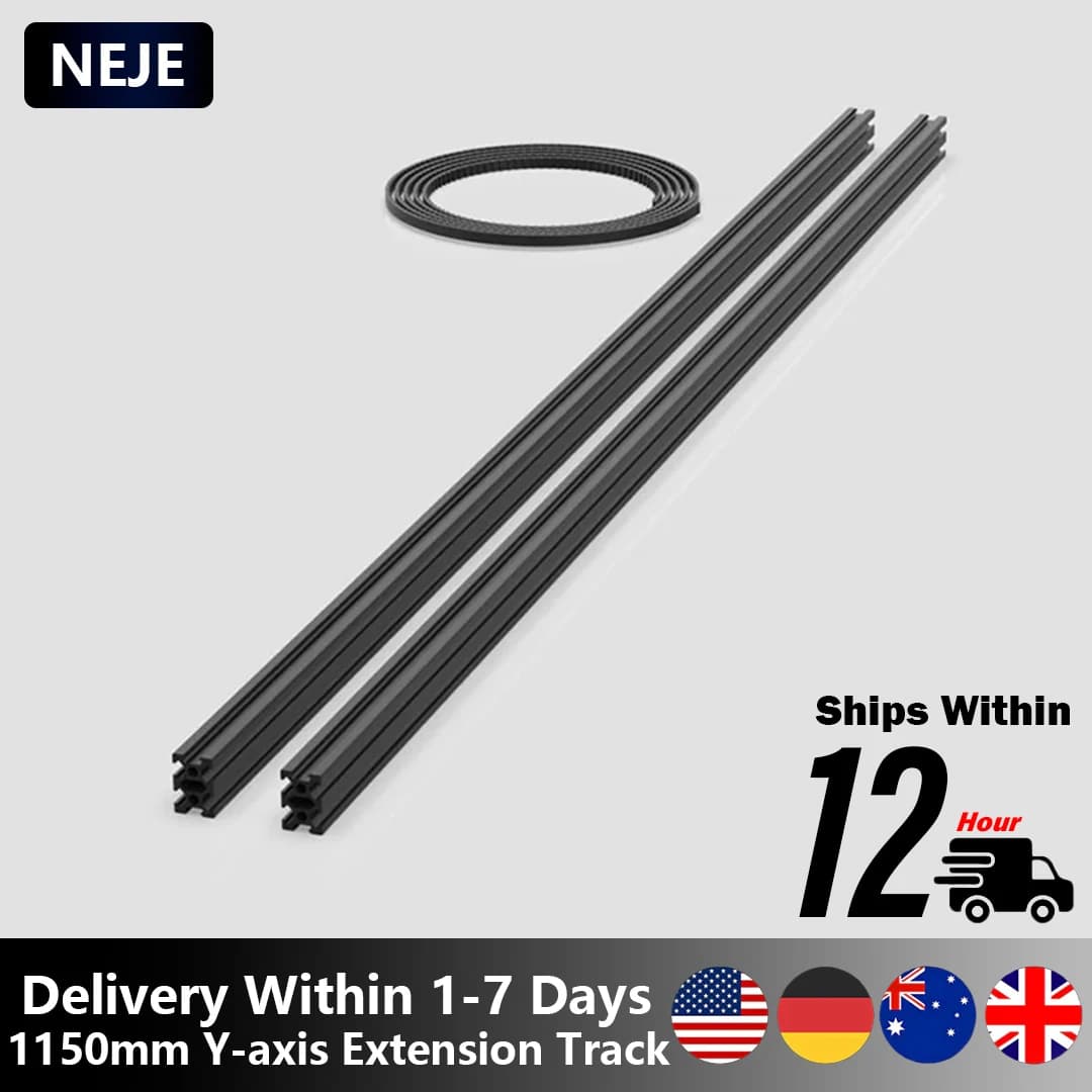 Rotaia di Estensione Asse Y da 1150mm NEJE per Incisore Laser NEJE Max4 V2