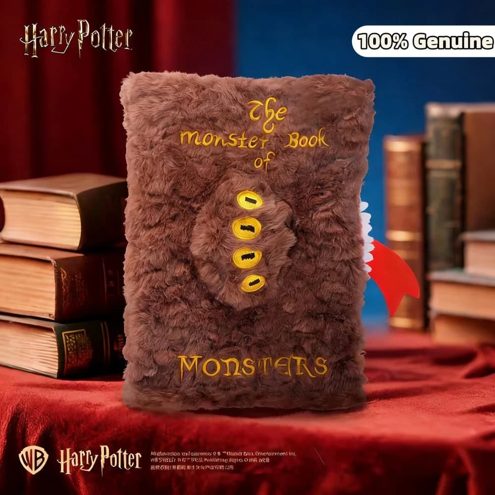 Genuino Harry Potter A5 Peluche Planner Copertura Hogwarts Cartoon Monster Libro Hedwig Libri Giacca Per Notebook Diario Libro di Lavoro Decor