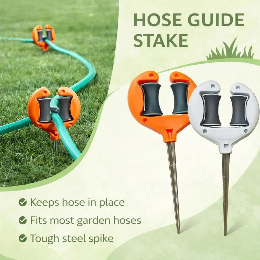 ABS Garden Pipe Clamp Support, Water Pipe Positioning Roller, Garden and Meadows Irrigation Accessory