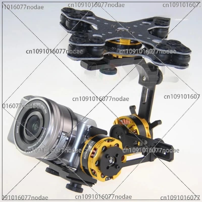 Motore brushless 4108 con giunto cardanico a 3 assi BaseCam SimpleBGC Controller a 32 bit/8 bit per fotocamera NEX ILDC 5N