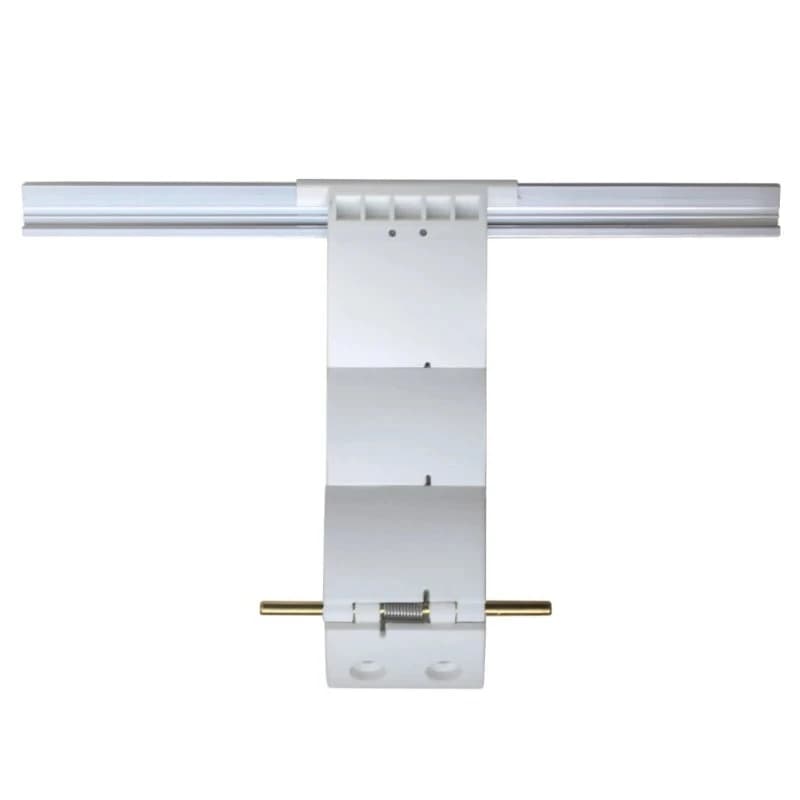 Cinghia di Bloccaggio per Porta del Garage 77mm 4 SEG, Bianca, per la Maggior Parte delle Porte Garage Isolate, Sistema di Sicurezza Autolock, 1-10 Pezzi