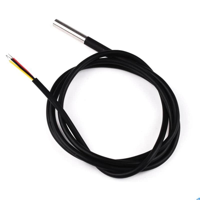 Si Tai&SH DS1820 Pacchetto in acciaio inossidabile Sensore sonda di temperatura DS18b20 impermeabile 18B20 per arduino