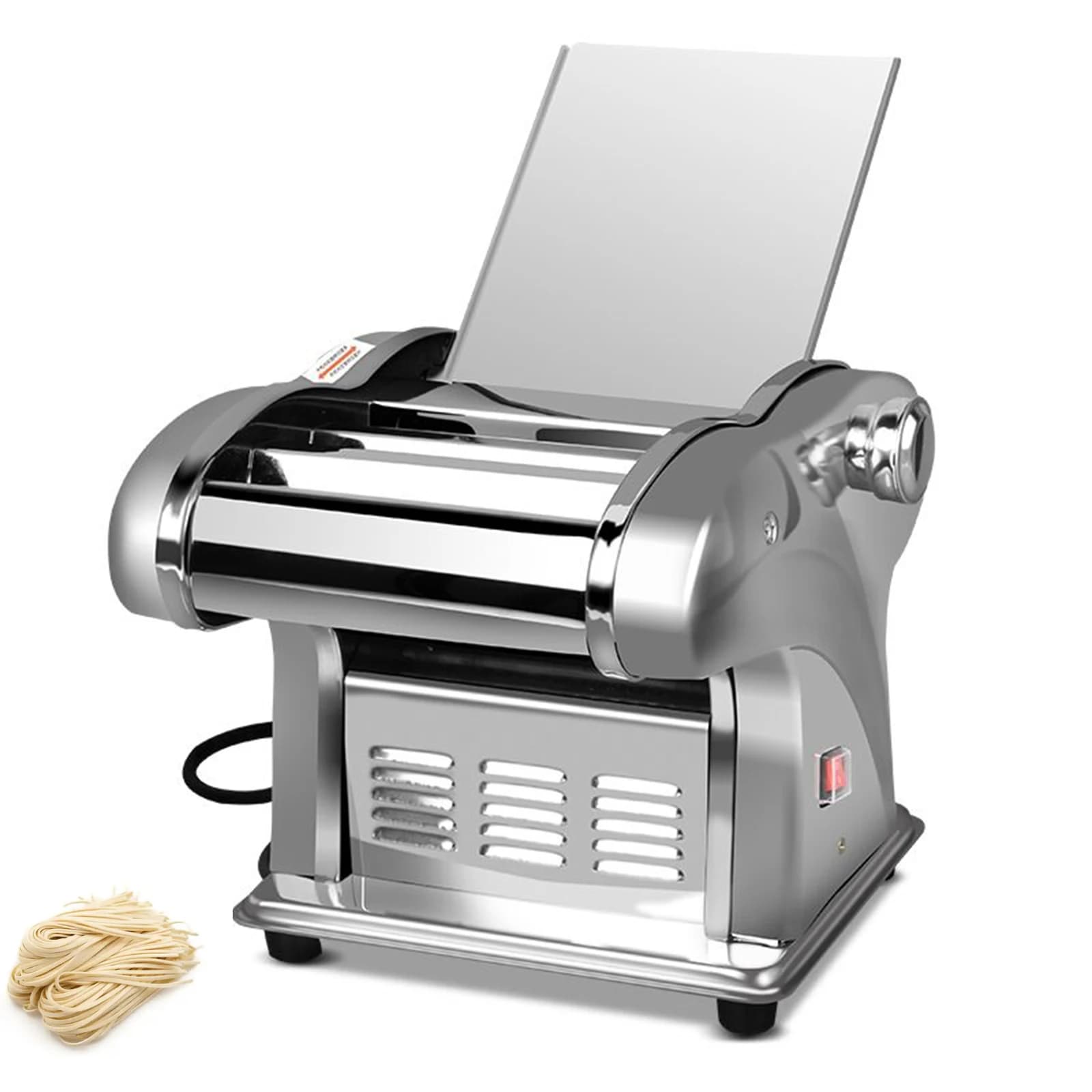 Pressa elettrica per noodle Macchina per pasta in acciaio inossidabile Rotolamento multifunzionale per noodle