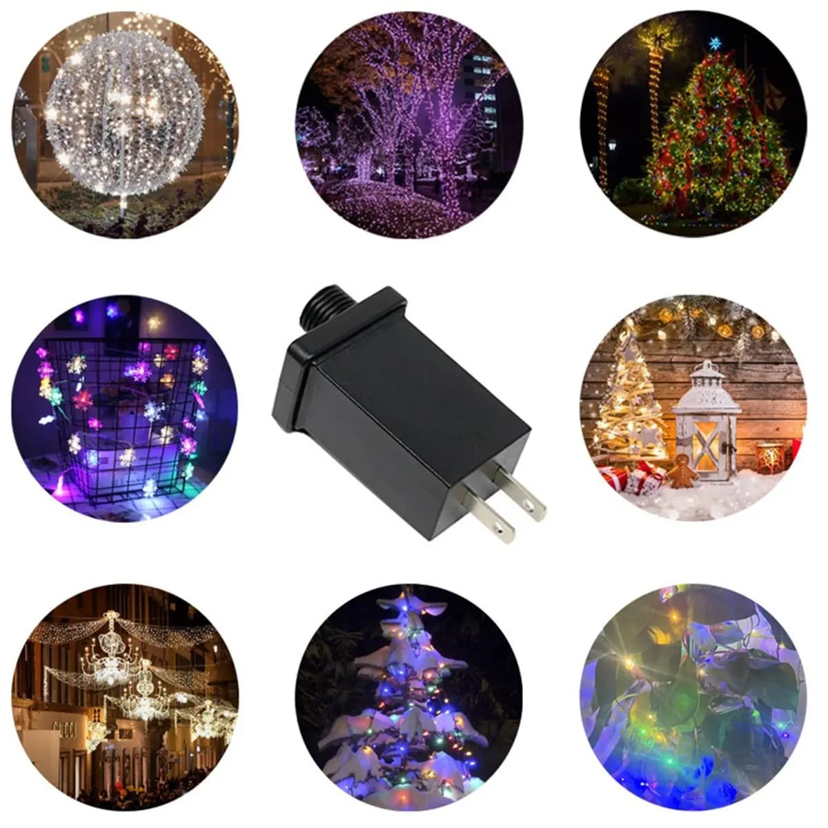 (DT37) 24V 0.3A Plug LED Light Strip Power Supply LED Transformer Plug Adapter IP44 Waterproof Christmas Lamp Adapter AU PLUG