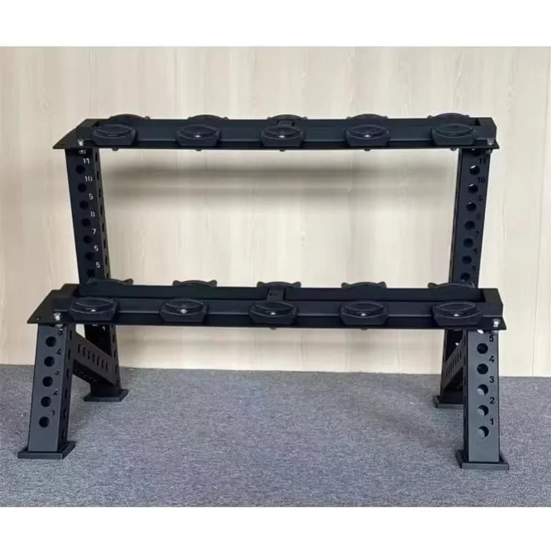 Home Gym Dumbbell Storage Stand, Stable Weight Rack Designed For Indoor Family Space Strength Training Activities