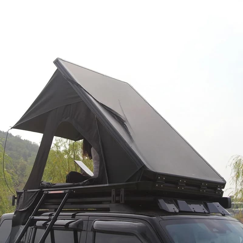 Hard Four Season Rooftop Tent Waterproof All Weather SUV 4x4 Offroad Self-Driving Camping Shelter