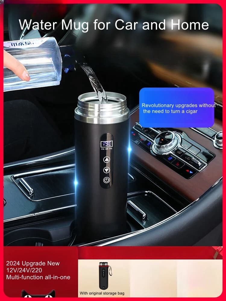 Auto Bubble Cup 12v Auto Tazza Termica Kettle For Water 2024 New Electric Heating Water Cup 24v Universal Bathtub