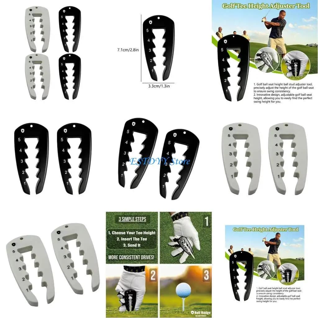G6DE 2 pezzi strumento altezza per da golf regolatore altezza del sedile da golf setter altezza per