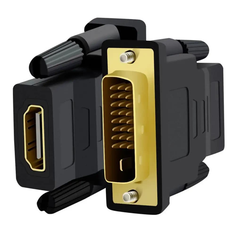 DVI to HDMI Adapter Converter 24+1 Bidirectional Cable for PC TV Monitor HDTV Projector Video Connection