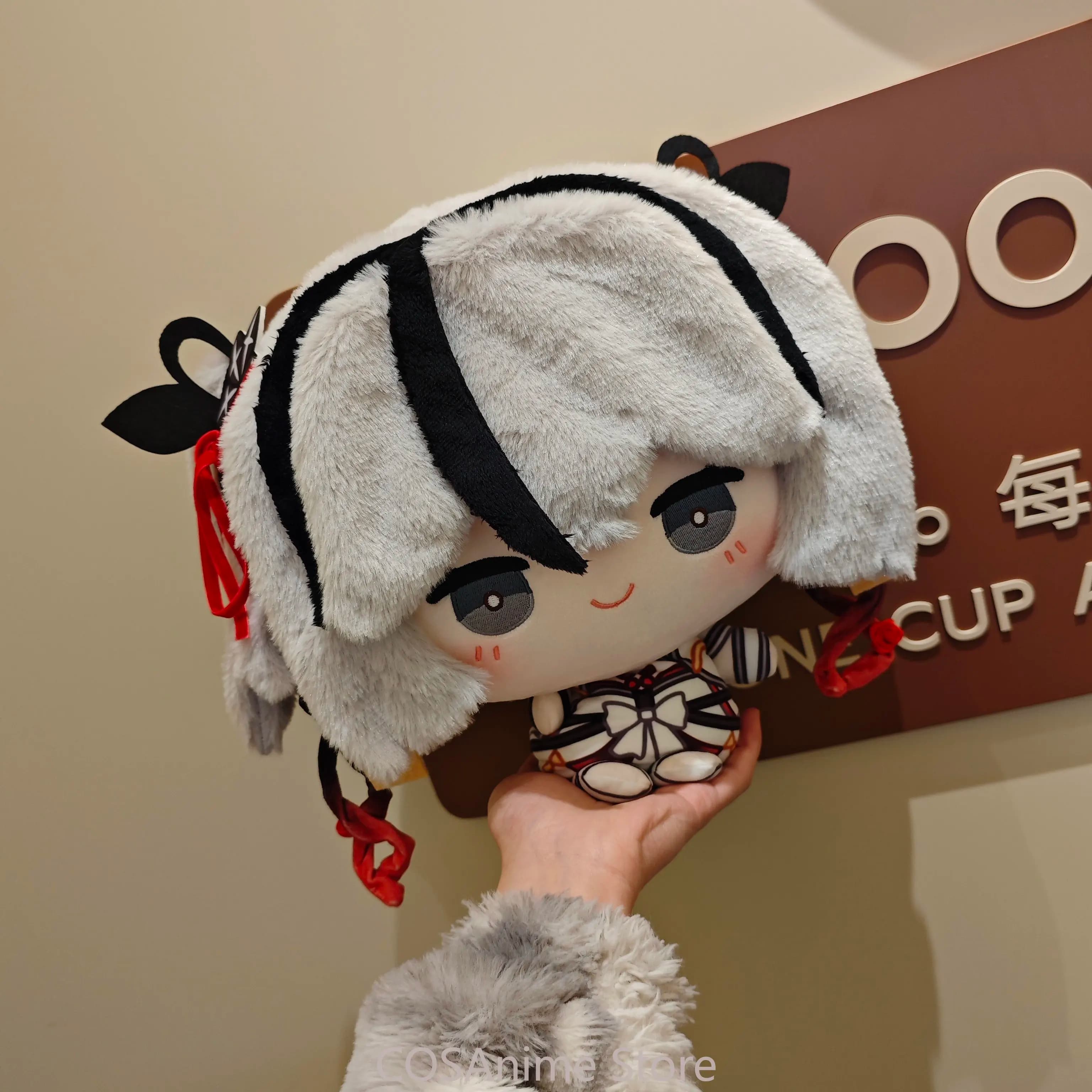 Camellya Wuthering Waves 35cm HOT Game Anime Big Head Figure Maumet Puppet Idol Plushies Pillows Pillow Cosplay Halloween Gift