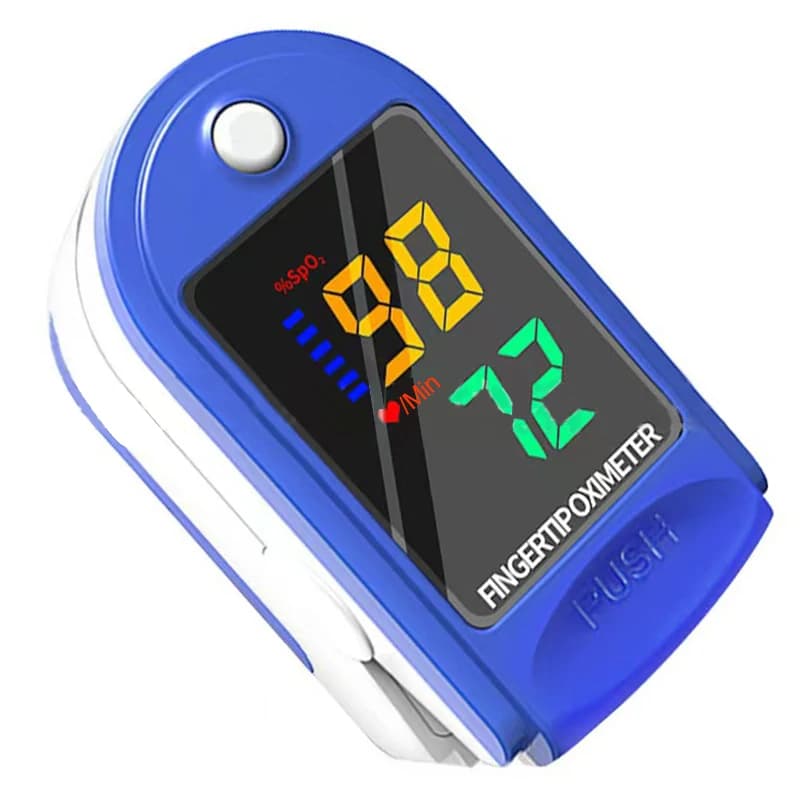 4 Colors Portable Pulse Oxymeter fingertip Pulse Blood Oxygen Saturation Monitor LED Point Oxymeter Test SPO2
