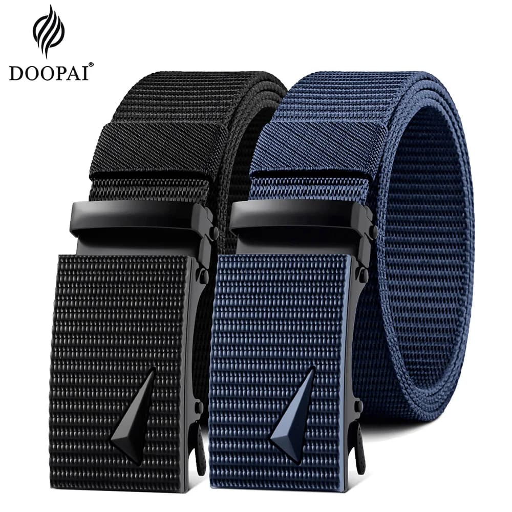 DOOPAI Cintura da uomo Cinture in nylon traspirante per uomo Cintura di design Cintura tattica per esterni Regali militari Commer