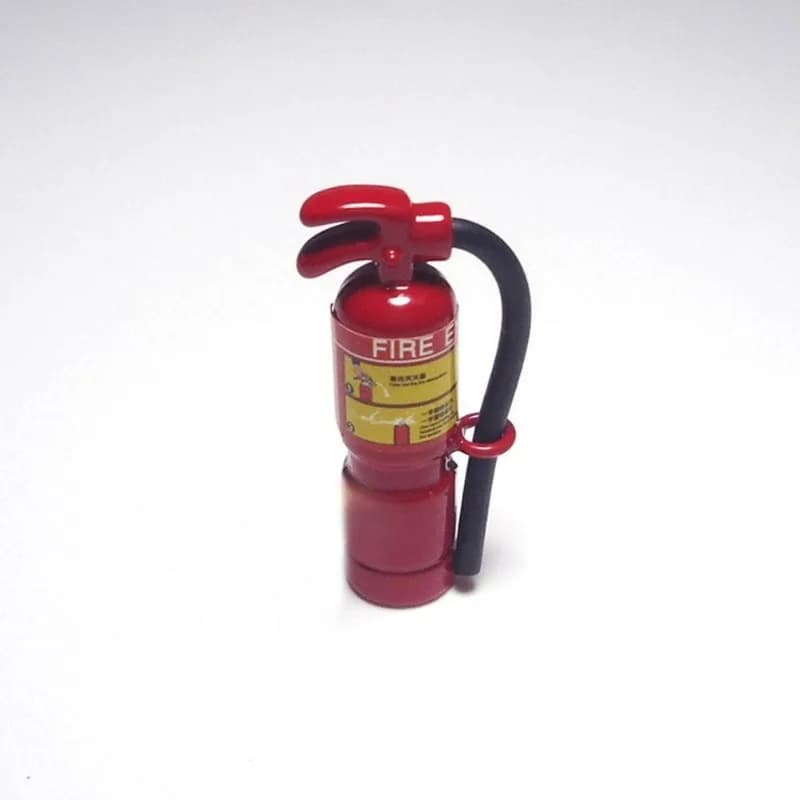1:12 Miniature Dollhouse Fire Extinguisher Cute Mini Toy Furniture Decor Accessories