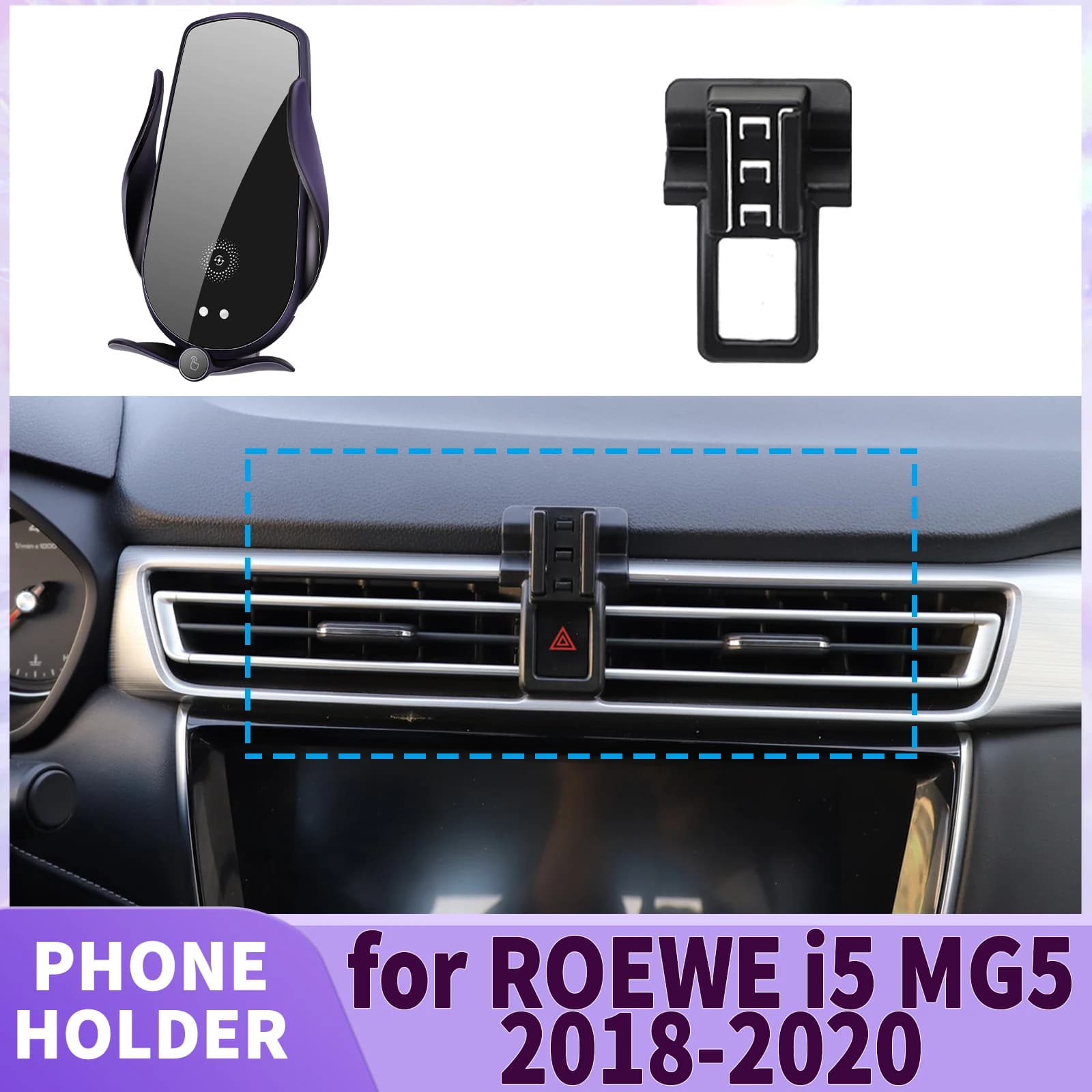 Supporto per Telefono da Cruscotto per ROEWE i5 MG5 2018 2019 2020 ​ ​ Clip di Sicurezza per Auto ​ ​ Accessori