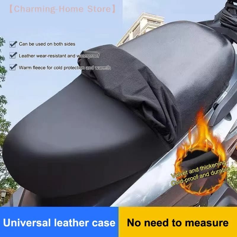 【M】Coprisella per moto impermeabile e traspirante in pelle con cuscino in rete 3D, protezione solare per moto e scooter elettrici