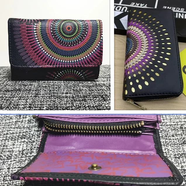 Esempio di borsa a tracolla spagnola stampata e ricamata, alla moda e versatile per tutte le occasioni