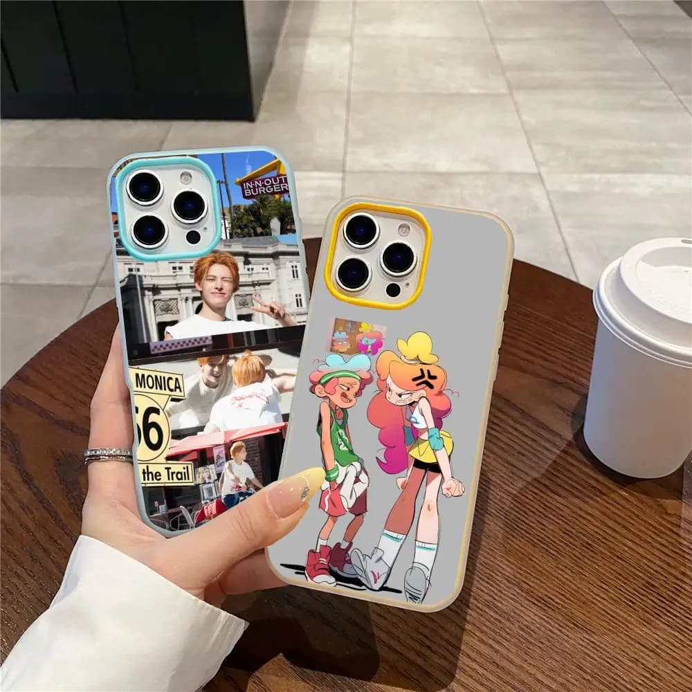 Cover per telefono The Amazing World of Gumball in gel a doppio strato antiurto per iPhone 17 16 15 14 13 12ProMax