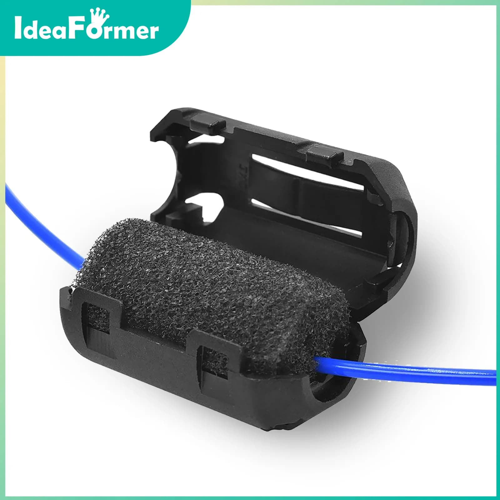 2/5/10Pcs filament filters dust removal flame foam cleaning blocks for A6 A8 CR10 Ender 3 PRUSA I3 PLA ABS PETG filament.