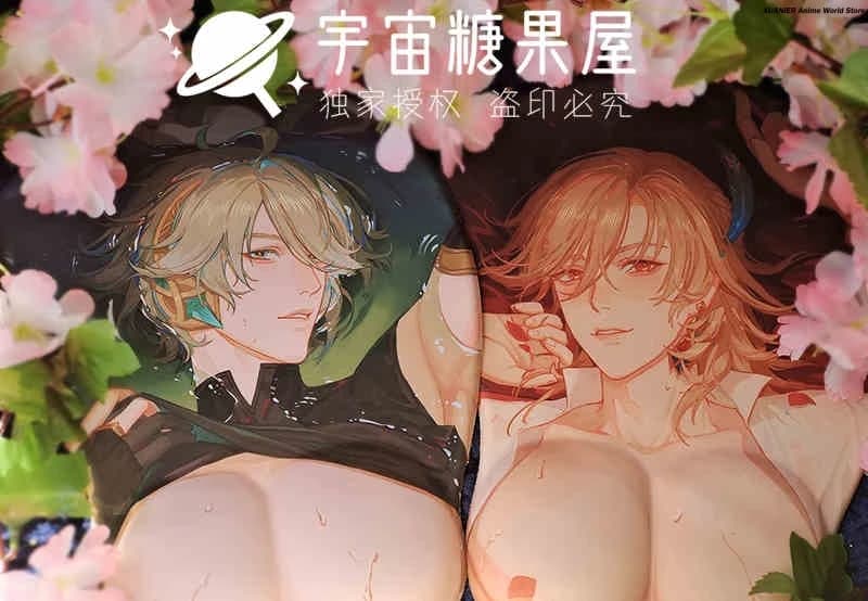 Gioco Genshin Impact Alhaitham Kaveh 3D Morbido Gel di Silice Mouse Pad Poggiapolsi Tastiera Desktop Playmat Cosplay Regalo Di Compleanno