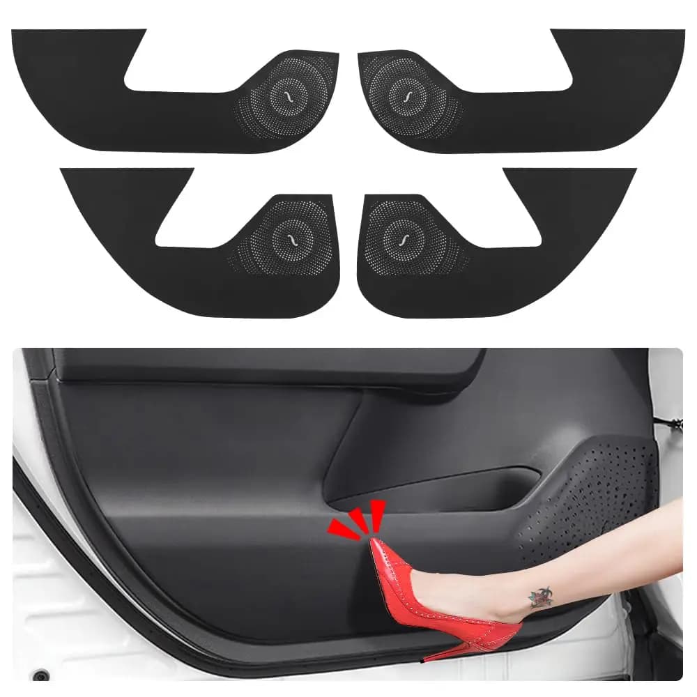 Protezione Anti-Graffio per Portiere Auto Toyota RAV4 2019-2025, Tappetino Protettivo Interno Nero Opaco