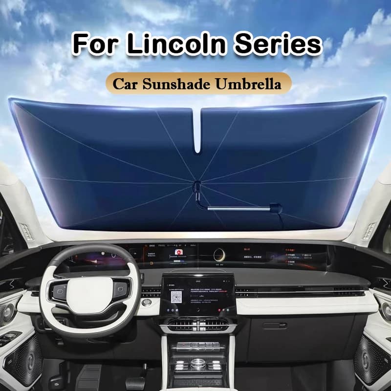 Parabrezza per auto Parasole Ombrello Parasole Protezione solare Accessorio per Lincoln Z Corsair Aviator Navigator Nautilus MKZ MKC