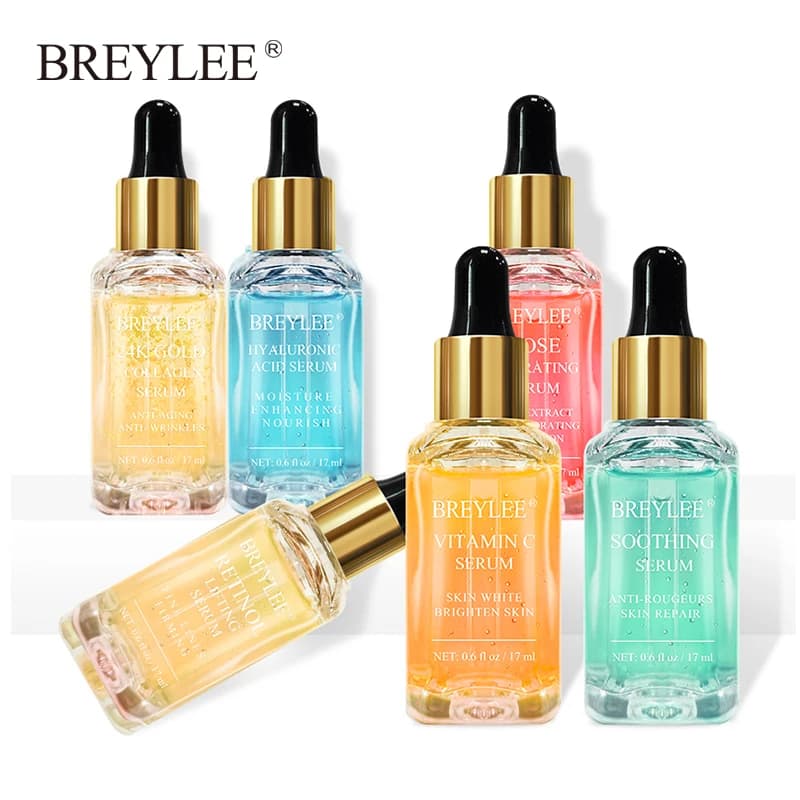 BREYLEE retinol serum face vitamin C essence whitening hyaluronic acid moisturizing cream Anti Aging firming skin care 17ml
