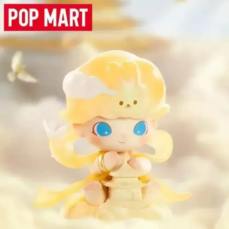 POP MART Dimoo Moon Palace Anime Action Figure Cute Blind Box Mystery Desktop Decor Doll Collection Toy Guess Bag