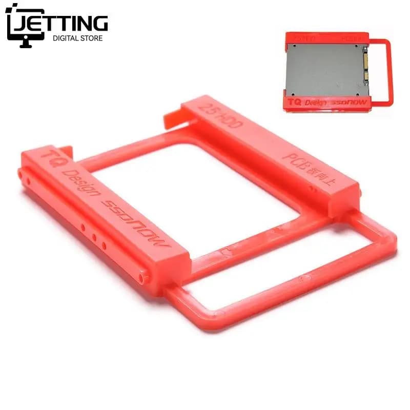 2.5 "A 3.5" di Plastica SSD Bay Taccuino Del Computer Portatile External Hard Disk Drive HDD SSD Guida Di Montaggio Staffa Adattatore supporto Dock Bay 1PC