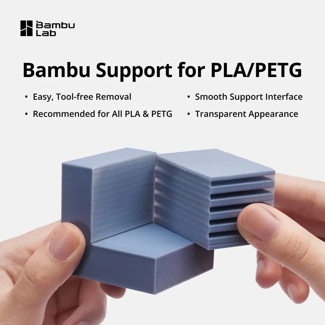PLA/PETG support for 3D printing filament Bambu Lab 0.5 kg