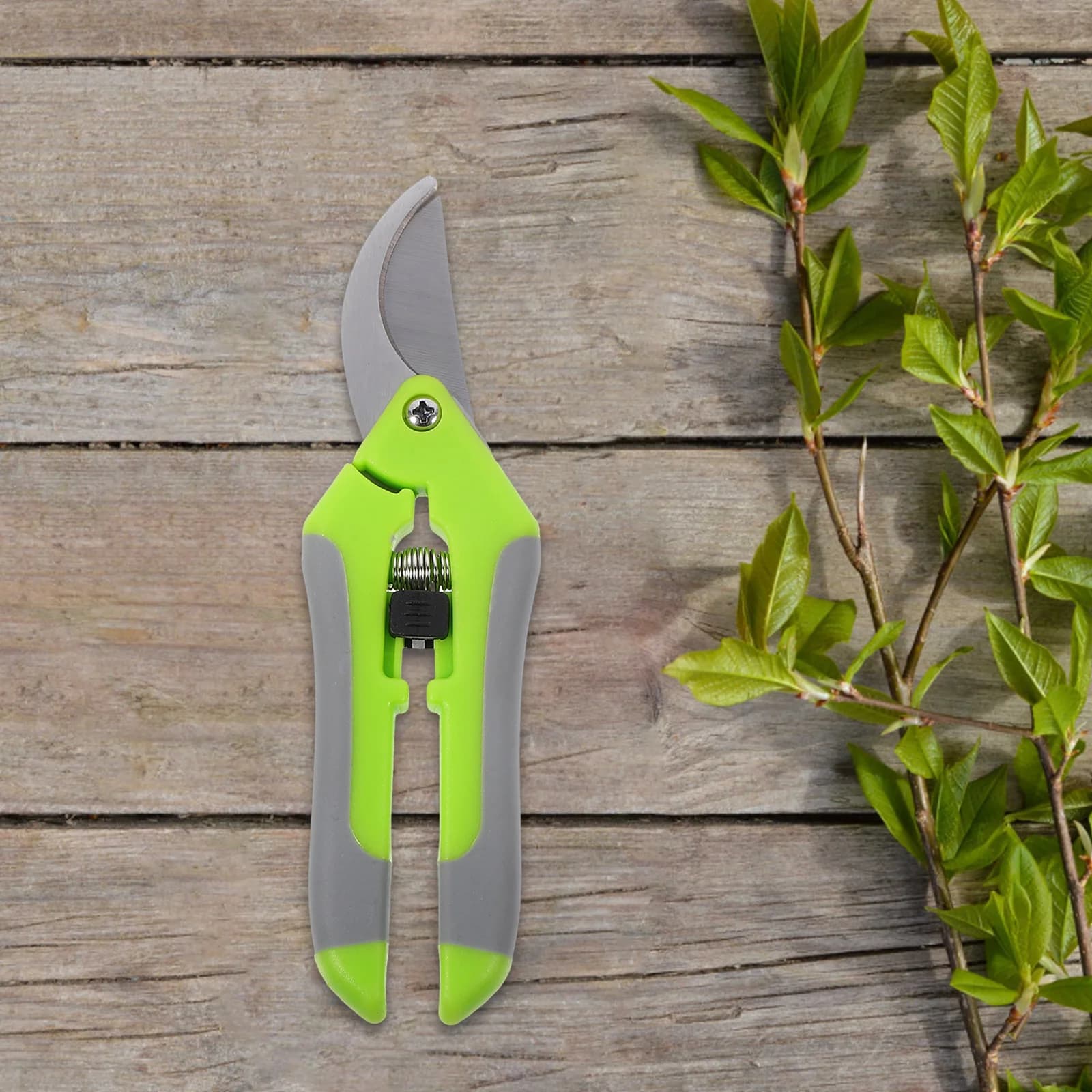 2 pieces pruning shears strong garden scissors for branches hedges bushes small trees plant threading hand gardening tools