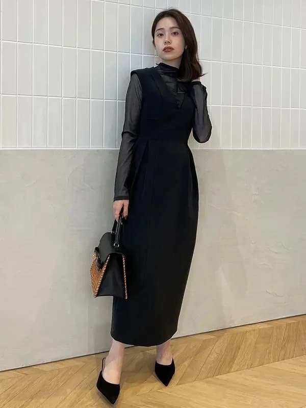 Star Field Home Nuns 2024 New Pure Color Simple Elegant Fashion Dress Women's Premium Clothing Summer Season Other Material 100%