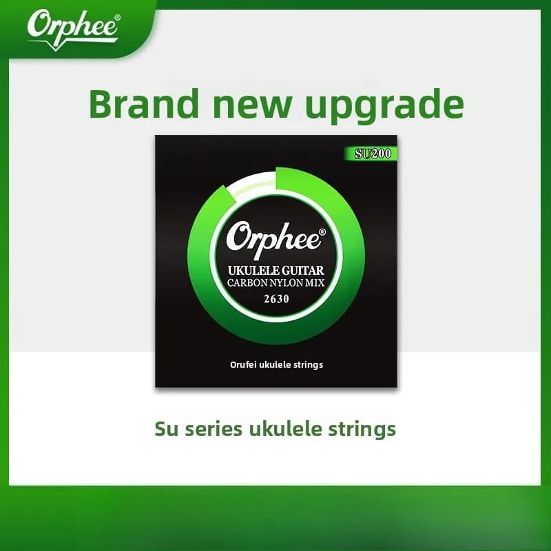 Accessori per chitarra, Corde Orphee Serie S Corde in fluorocarbonio per Ukulele UK, Corde per set da imballaggio