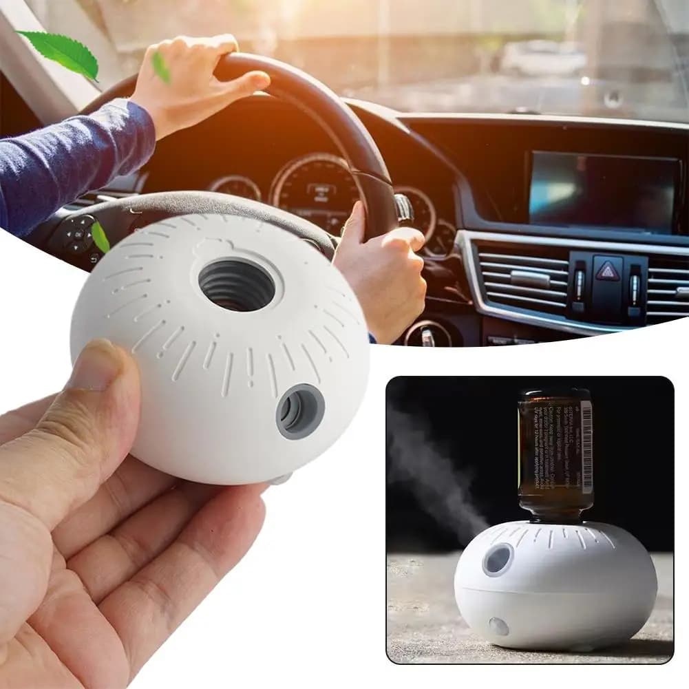 Cute Single Oil Diffuser Aroma Diffuser Auto Detection Portable Aromatizador Mini USB Diffuser For Self Bedroom Office Q5P2