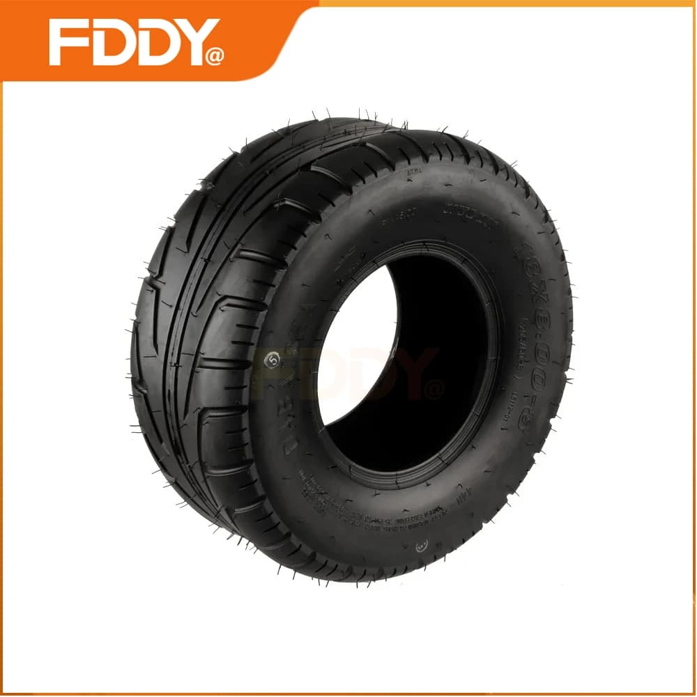Pneumatico Sottovuoto FDDY 18X8.00-8 Pollici, Copertone Esterno 205/60-8 Pollici per Auto da Spiaggia a Quattro Ruote, Veicoli Elettrici Harley, ATV, Gokart, Scooter