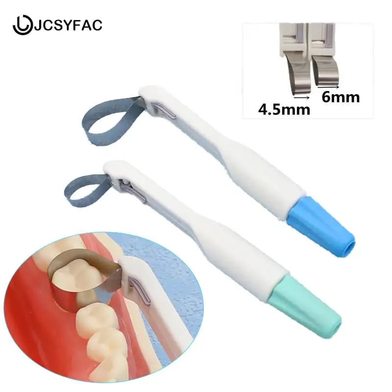 1Pcs Adjustable Ring System Standard and Curve Dental Band Matrix