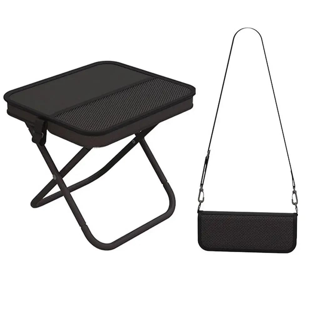 Folding Stool Portable Shoulder Bag Small Mazar Outdoor Ultra Light Folding Chair Camping Hiking Fishing Tools for Rest