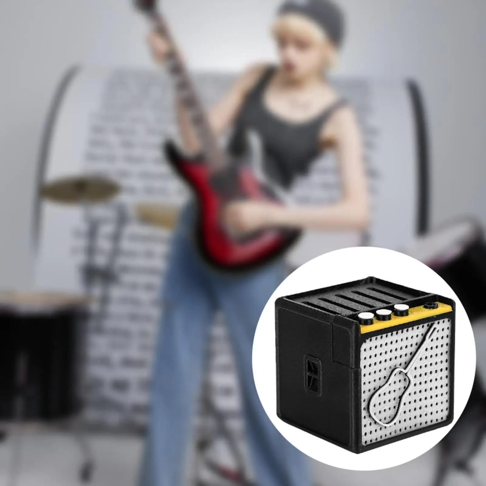 Porta plettri per chitarra 5 griglie per chitarre acustiche elettriche per musicisti ukulele