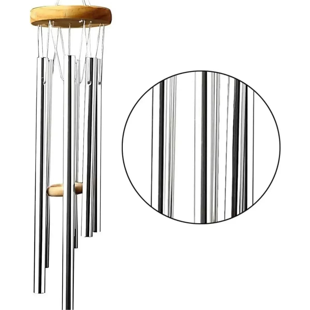 2026-30pcs DIY Wind Chime Kit - Stainless Steel Tubes in 5 Sizes for Outdoor Garden Decor