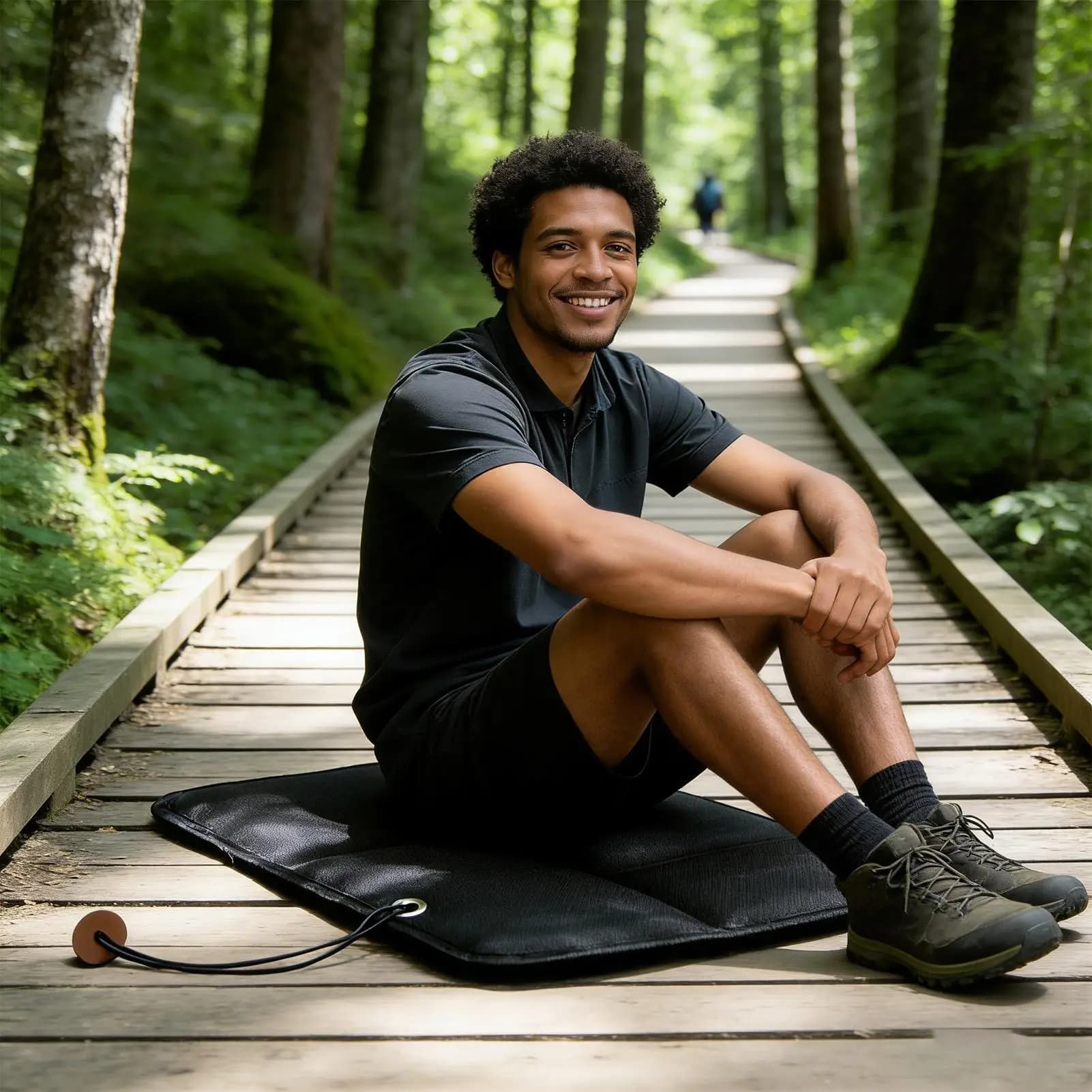 Foldable Garden Mat, Thick, Waterproof, Foam, For Yoga, Meditation, Prayer, Training, Hiking, Backpacking