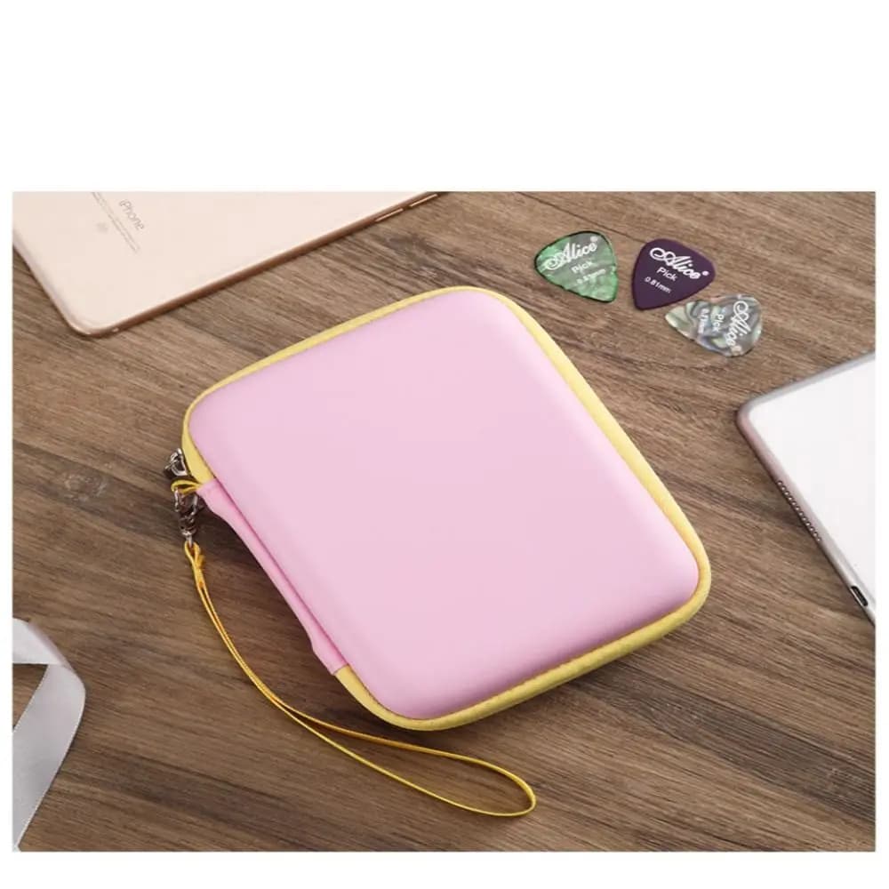 Guitar Accessory Guitar Plectrums Storage Shock-proof Guitar Pick Holder Guitar Pick Bag Guitar Picks Storage Bag Plectrum Case