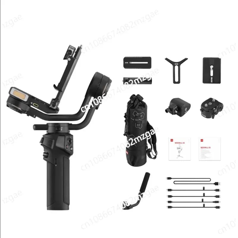 Stabilizzatore per fotocamera 3S Dslr Supporto per gilet Braccio Maniglia singola Giunto cardanico per fotocamera