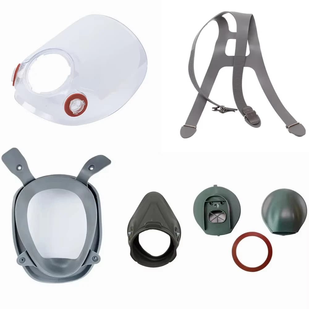 Sostituisci le parti per 3M 6800 6900 Maschera antigas Respiratore integrale 6898 Schermo 6897 Fascia sostituibile 6894 Accessorio spray per vernice