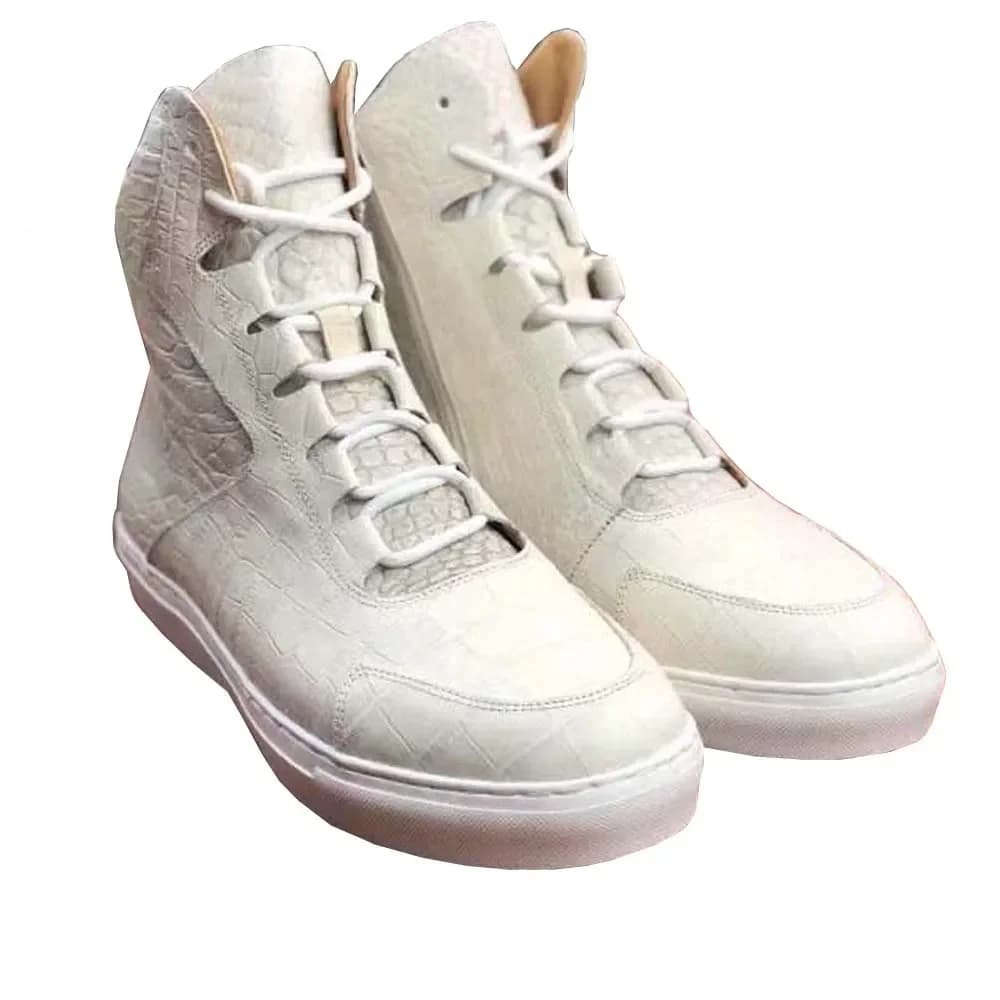 yingshang nuovi uomini di arrivo stivali di coccodrillo per scarpe maschili