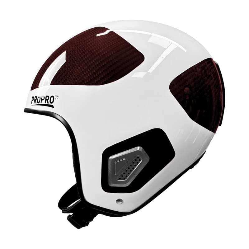 Casco da Sci Unisex OSCR con Maschera Integrata, Certificato CE, Guscio in Due Pezzi per Sport Invernali e Snowboard