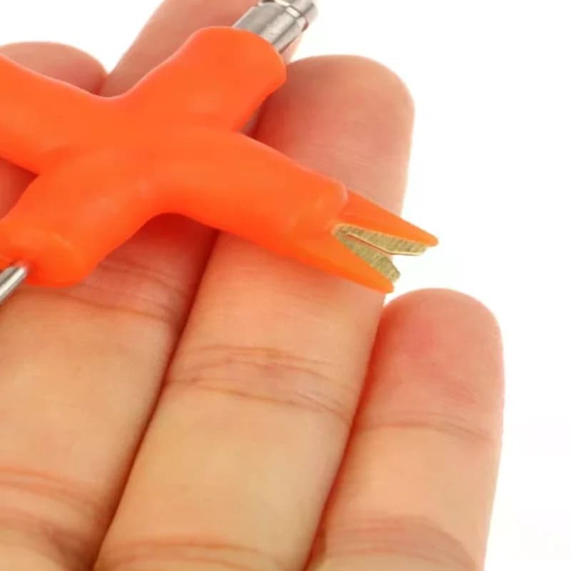 Carp fishing 4 in 1 Rocket Coated Stripper Rig Tool Extruder Line Multipurpose Portable Annoder Tool Fishing Accessories